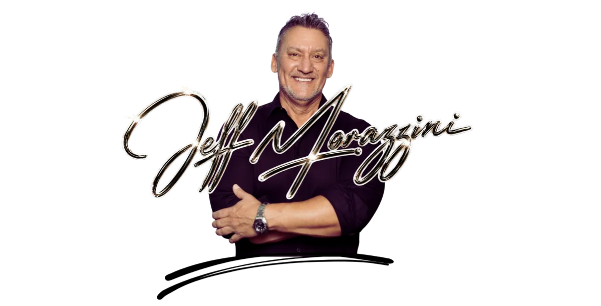 Jeff Morazzini with his signature